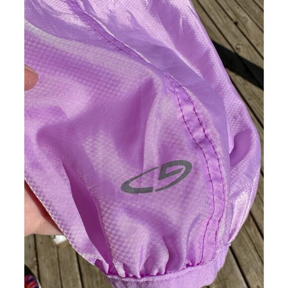 C9 by Champion Windbreaker Jacket Women's Plus 1X Violet Hi-Lo Hem Active Sporty - Picture 8 of 9